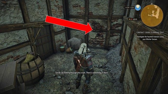 Travel to the haunted mansion. / Investigate the haunted mansion using your Witcher Senses.