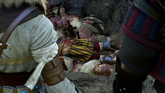 Meet Ciri in the Hindarsfjall cemetery.