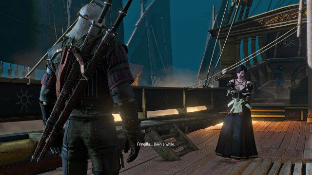 Sneak onto the emperor's flagship under cover of darkness.