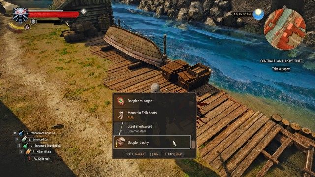 (Optional) Kill the doppler. / Take a trophy.