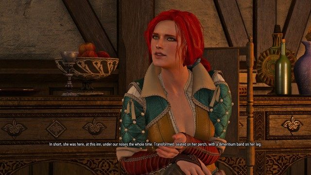 Talk to Triss.