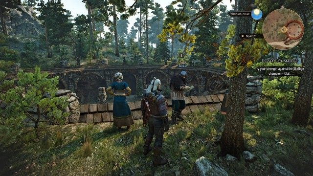 Try your strength against the Skellige champion - Olaf. / Enter the arena. / Defeat Olaf.