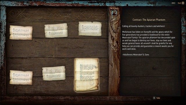 Contract: The Apiarian Phantom