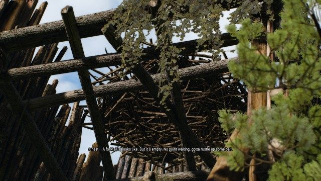 Follow the monster's tracks using your Witcher Senses.