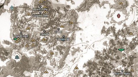 Jotunheim, Assassin's Creed Valhalla Map