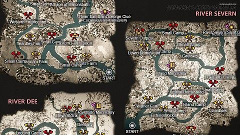 River Raids, Assassin's Creed Valhalla Map