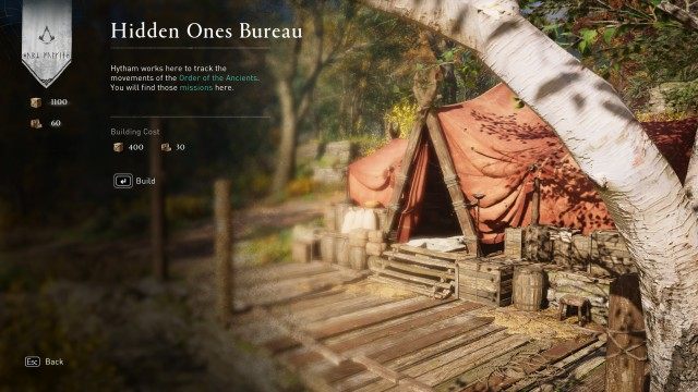 Build Hytham's Hidden Ones' bureau