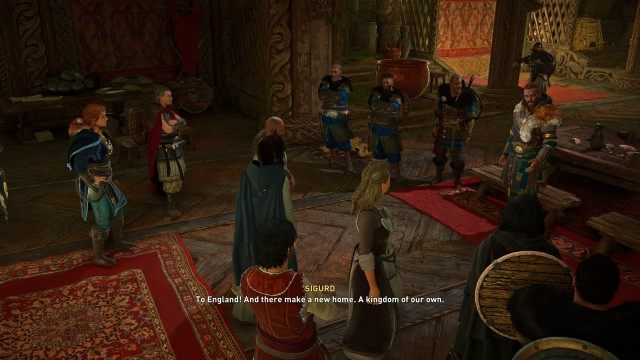 Find and speak to Sigurd