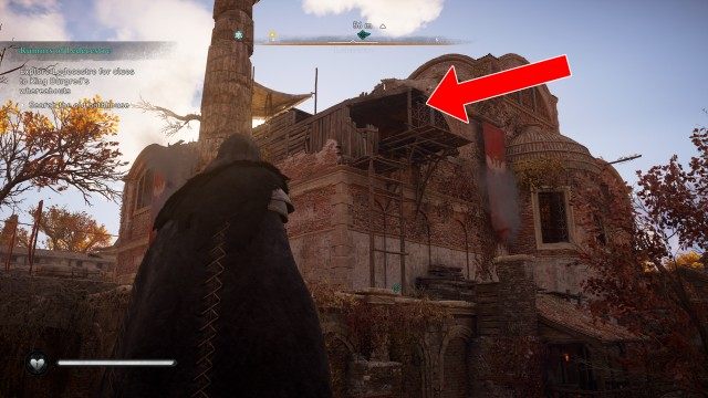 Search the old bathhouse