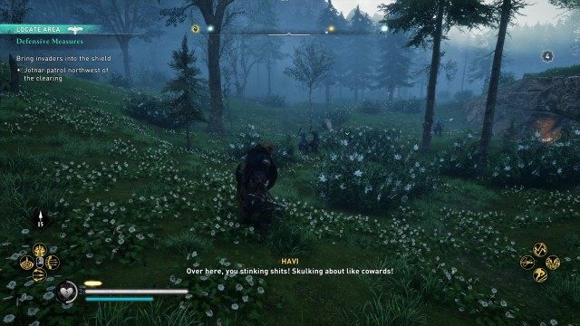 Bring invaders into the shield