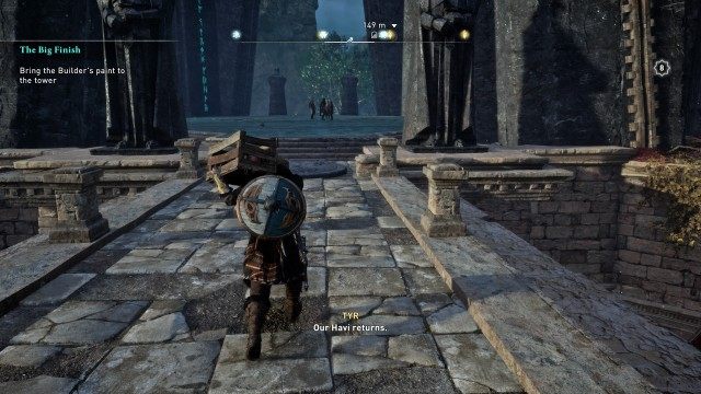 Bring the Builder's paint to the tower