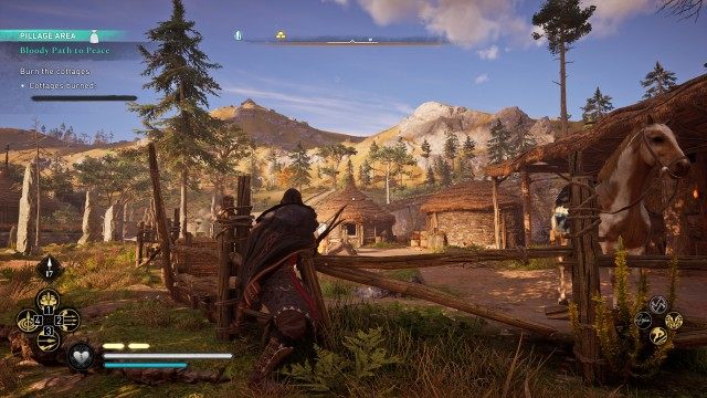 Burn the cottages / Clear out the remaining forces