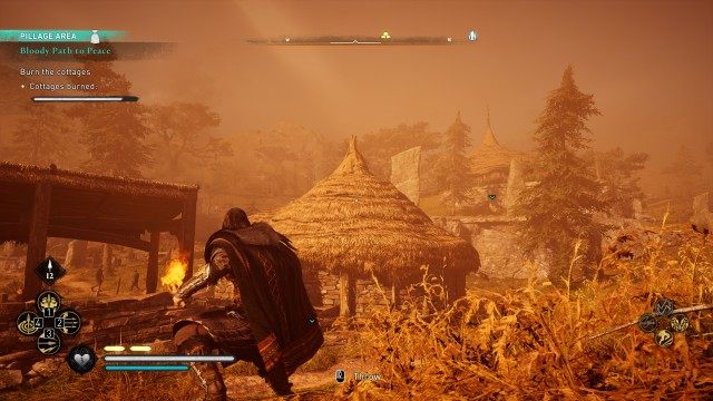 Burn the cottages / Clear out the remaining forces