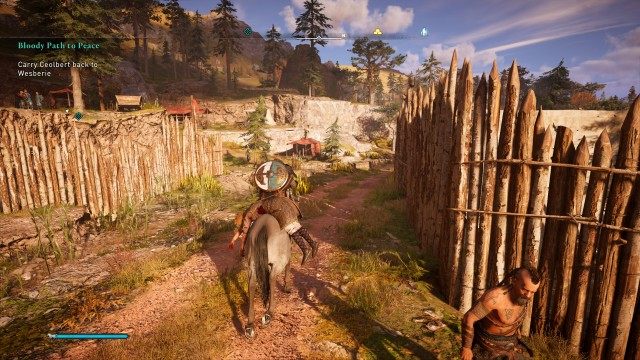 Carry Ceolbert back to Wesberie