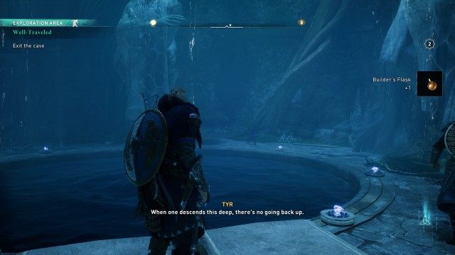 Exit the cave