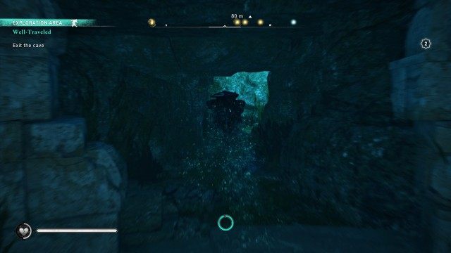 Exit the cave