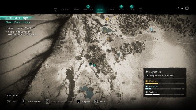 Find and speak to Ceolbert