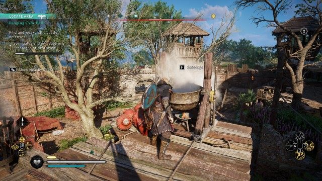 Find and weaken the castle defenses 0/5