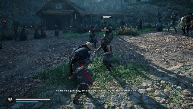 Help Stowe defeat the thugs
