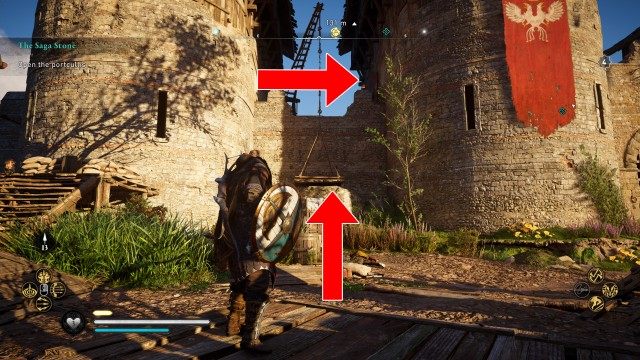 Open the portcullis