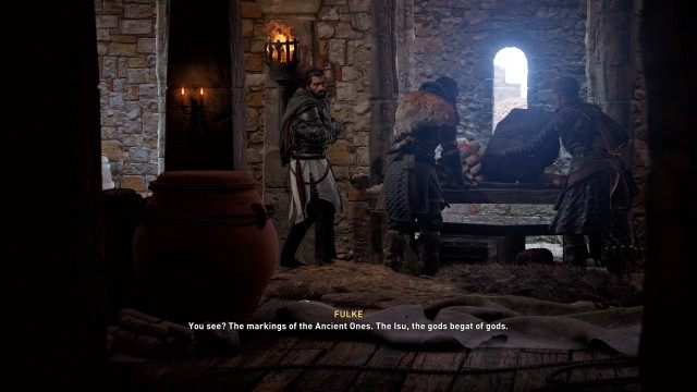Regroup with Sigurd, Basim, and Fulke
