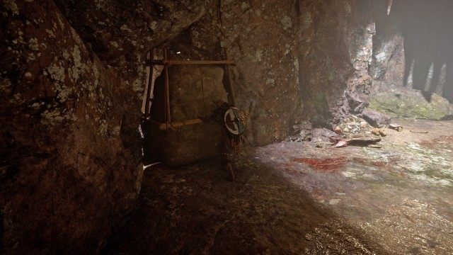 Search the cave for Ceolbert