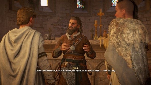 Travel to Elmenham / Speak to Oswald