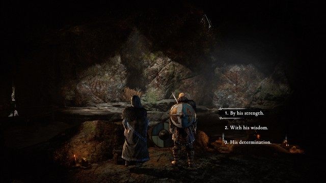 Build a stack of cairn stones
