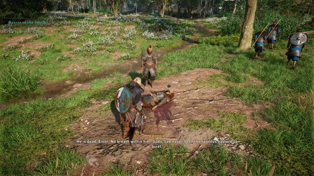 Carry Brothir's body