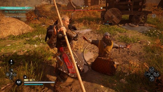 Reach Aelfgar's Estate / Clear out the attackers