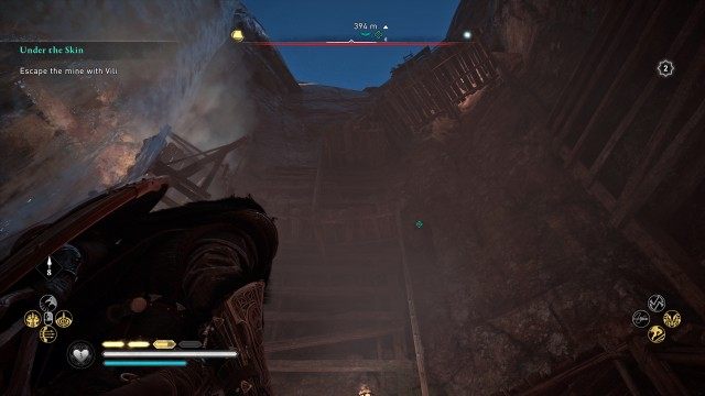 Escape the mine with Vili