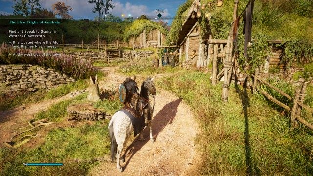 Find and Speak to Gunnar in Western Glowecestre
