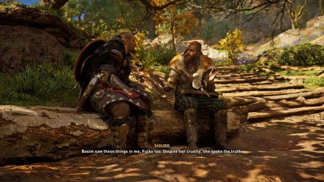 Find and speak to Sigurd