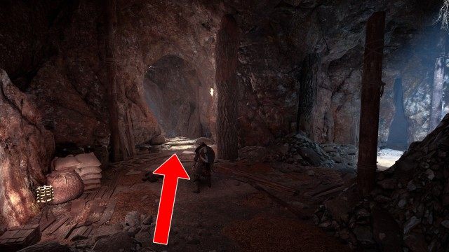 Search for Vili inside Odin Mine Hideout