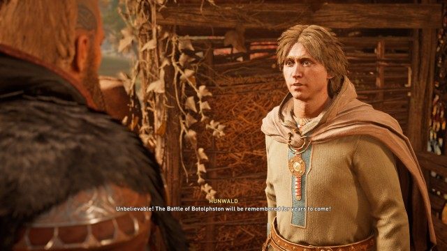 Speak to Hunwald
