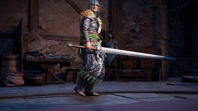 Find and kill the champion to claim the sword.