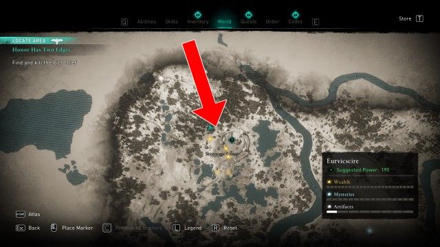 Find and kill the Pict Chief