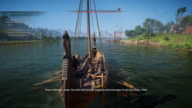 Find and loot a chest of foreign supplies. 0/2