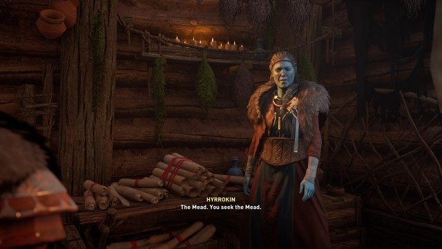 Find and speak to Angrboda