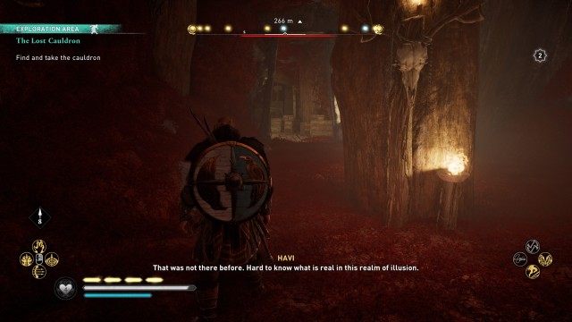 Find and take the cauldron