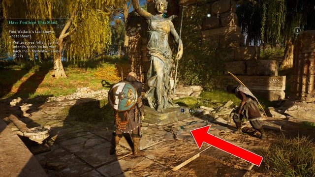 Find Wallace's last known whereabouts