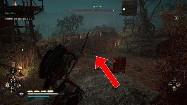 Help Broder / Destroy the garrison gate / Secure the garrison