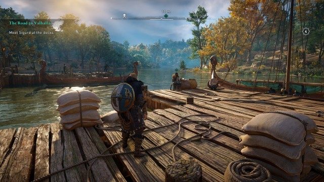 Meet Sigurd at the docks