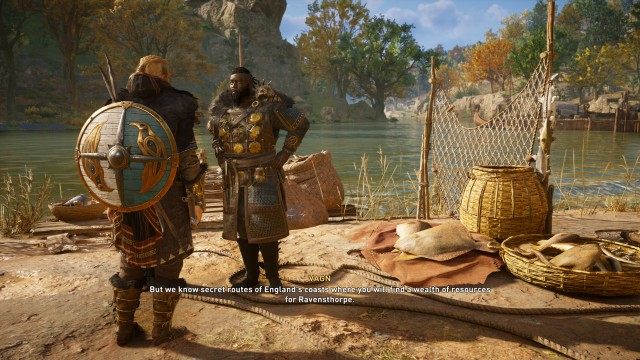 Meet the new arrivals at the old dock in the Settlement.