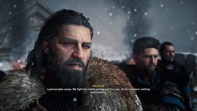 Travel to Magnis' staging grounds / Report to Ljufvina