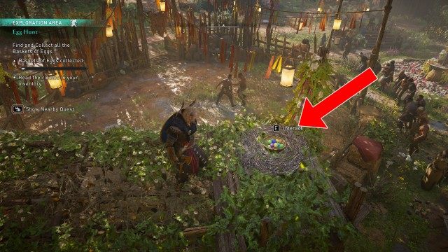 Find and Collect all the Baskets of Eggs 0/15