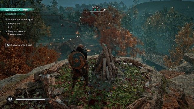 Find and Light the firepits 0/8