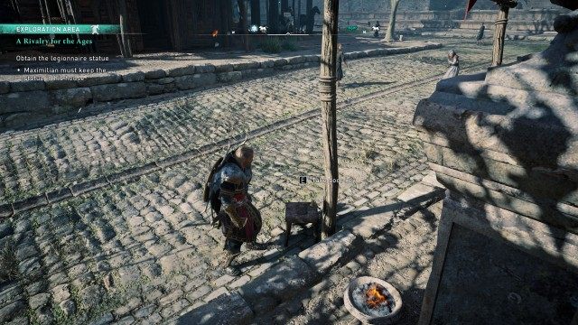 Obtain the legionnaire statue