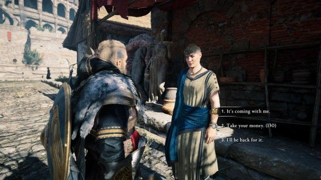 Obtain the legionnaire statue