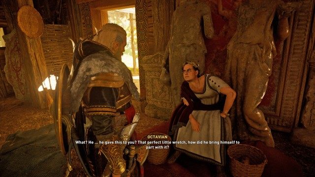 Return the legionnaire statue to Octavian